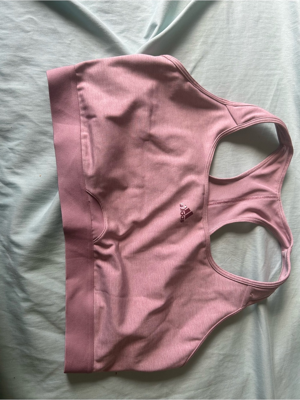 adidas Pink Racerback Sports Bra